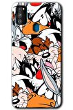 Galaxy M21 Kılıf HD Desen Baskılı Arka Kapak - Karakterler 