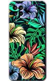 Galaxy M22 Kılıf HD Desen Baskılı Arka Kapak - Hibiscus Flowers 
