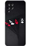 Galaxy M22 Kılıf HD Desen Baskılı Arka Kapak - Full As 