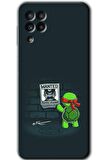 Galaxy M22 Kılıf HD Desen Baskılı Arka Kapak - Kaplumbağa Avcısı 
