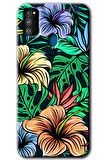 Galaxy M30s Kılıf HD Desen Baskılı Arka Kapak - Hibiscus Flowers 