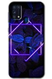 Galaxy M31 Kılıf HD Desen Baskılı Arka Kapak - Mekanik Yaprak 5 