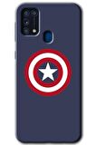 Galaxy M31 Kılıf HD Desen Baskılı Arka Kapak - Captain! 