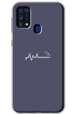Galaxy M31 Kılıf HD Desen Baskılı Arka Kapak - Sigara Zararlıdır 