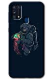 Galaxy M31 Kılıf HD Desen Baskılı Arka Kapak - Astronot Kıyafeti 