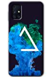 Galaxy M31s Kılıf HD Desen Baskılı Arka Kapak - İnk Clot 
