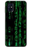 Galaxy M31s Kılıf HD Desen Baskılı Arka Kapak - Matrix 