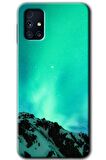 Galaxy M31s Kılıf HD Desen Baskılı Arka Kapak - Aurora 