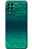 Galaxy M32 Kılıf HD Desen Baskılı Arka Kapak - Derin Deniz 