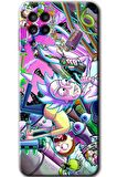 Galaxy M32 Kılıf HD Desen Baskılı Arka Kapak - Graffiti Çizgi Film 