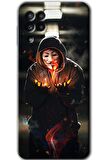 Galaxy M32 Kılıf HD Desen Baskılı Arka Kapak - V for Fire 
