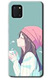 Galaxy Note 10 Lite Kılıf HD Desen Baskılı Arka Kapak - Happy Girl 
