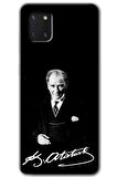 Galaxy Note 10 Lite Kılıf HD Desen Baskılı Arka Kapak - Atatürk İmza 