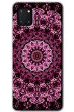 Galaxy Note 10 Lite Kılıf HD Desen Baskılı Arka Kapak - Mandala Patterns Kaleidoscope 