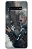 Galaxy S10 Kılıf HD Desen Baskılı Arka Kapak - Kadim Dost 