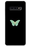 Galaxy S10 Kılıf HD Desen Baskılı Arka Kapak - Butterfly Tree 