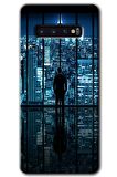 Galaxy S10 Kılıf HD Desen Baskılı Arka Kapak - Şehir Manzarası 