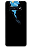 Galaxy S10 Kılıf HD Desen Baskılı Arka Kapak - Derinlere Yolculuk 