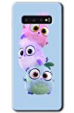 Galaxy S10 Kılıf HD Desen Baskılı Arka Kapak - Puffy 