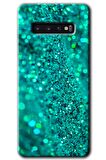 Galaxy S10 Kılıf HD Desen Baskılı Arka Kapak - Diamonds 
