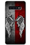 Galaxy S10 Kılıf HD Desen Baskılı Arka Kapak - Lucifer 