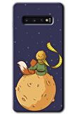 Galaxy S10 Kılıf HD Desen Baskılı Arka Kapak - Küçük Prens 