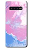 Galaxy S10 Kılıf HD Desen Baskılı Arka Kapak - Liquid Lekeler Art 