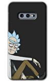 Galaxy S10e Kılıf HD Desen Baskılı Arka Kapak - Rick 