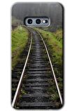 Galaxy S10e Kılıf HD Desen Baskılı Arka Kapak - Tren Yolu 