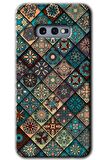 Galaxy S10e Kılıf HD Desen Baskılı Arka Kapak - Mandala Desen 