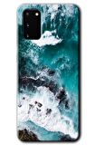 Galaxy S20 Kılıf HD Desen Baskılı Arka Kapak - Deniz Kıyısı 