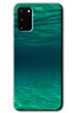 Galaxy S20 Kılıf HD Desen Baskılı Arka Kapak - Derin Deniz 