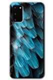 Galaxy S20 Kılıf HD Desen Baskılı Arka Kapak - 9D Tüyler 
