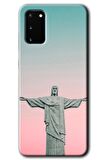 Galaxy S20 Kılıf HD Desen Baskılı Arka Kapak - Rio 