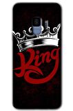 Galaxy S9 Kılıf HD Desen Baskılı Arka Kapak - King 