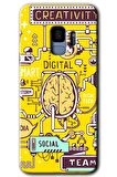 Galaxy S9 Kılıf HD Desen Baskılı Arka Kapak - Smart 2 