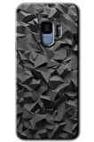 Galaxy S9 Kılıf HD Desen Baskılı Arka Kapak - Dark Broke 