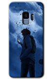 Galaxy S9 Kılıf HD Desen Baskılı Arka Kapak - Sonbahar Yalnızlığı 