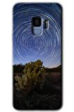 Galaxy S9 Kılıf HD Desen Baskılı Arka Kapak - Eclipse Sky 