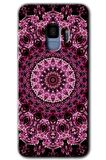 Galaxy S9 Kılıf HD Desen Baskılı Arka Kapak - Mandala Patterns Kaleidoscope 