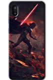 Galaxy A02 Kılıf HD Desen Baskılı Arka Kapak - Darh Vader Wars 