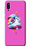 Galaxy A02 Kılıf HD Desen Baskılı Arka Kapak - Uzay Başlığı 