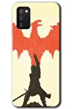Galaxy A02s Kılıf HD Desen Baskılı Arka Kapak - Dragon Hunter 1 