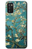 Galaxy A02s Kılıf HD Desen Baskılı Arka Kapak - Almond Blossom 