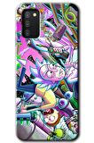 Galaxy A02s Kılıf HD Desen Baskılı Arka Kapak - Graffiti Çizgi Film 