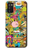 Galaxy A02s Kılıf HD Desen Baskılı Arka Kapak - Süper Çizgi Kahramanlar 2 
