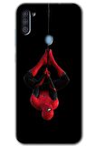 Galaxy A11 Kılıf HD Desen Baskılı Arka Kapak - Örümcek Adam 