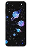 Galaxy A12 Kılıf HD Desen Baskılı Arka Kapak - Samanyolu Galaksi 