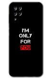 Galaxy A12 Kılıf HD Desen Baskılı Arka Kapak - For You 