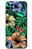Galaxy A12 Kılıf HD Desen Baskılı Arka Kapak - Hibiscus Flowers 